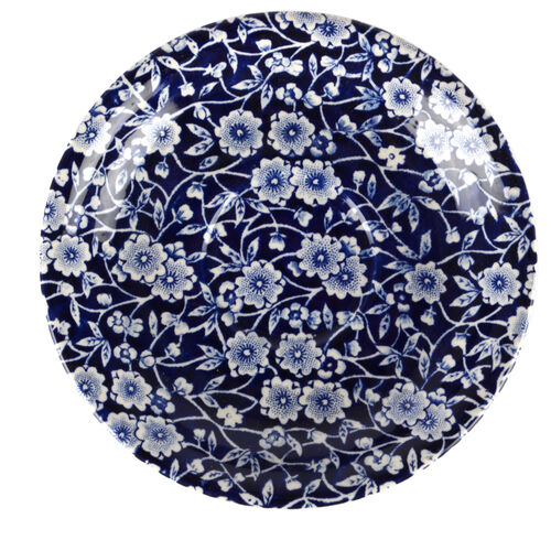 Burleigh Blue Calico Tea Saucer 187ml